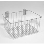 Корзина на эк/пан 385х300х120 мм хром